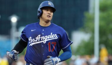 Dodgers' Ohtani exits early with left knee inflammation
