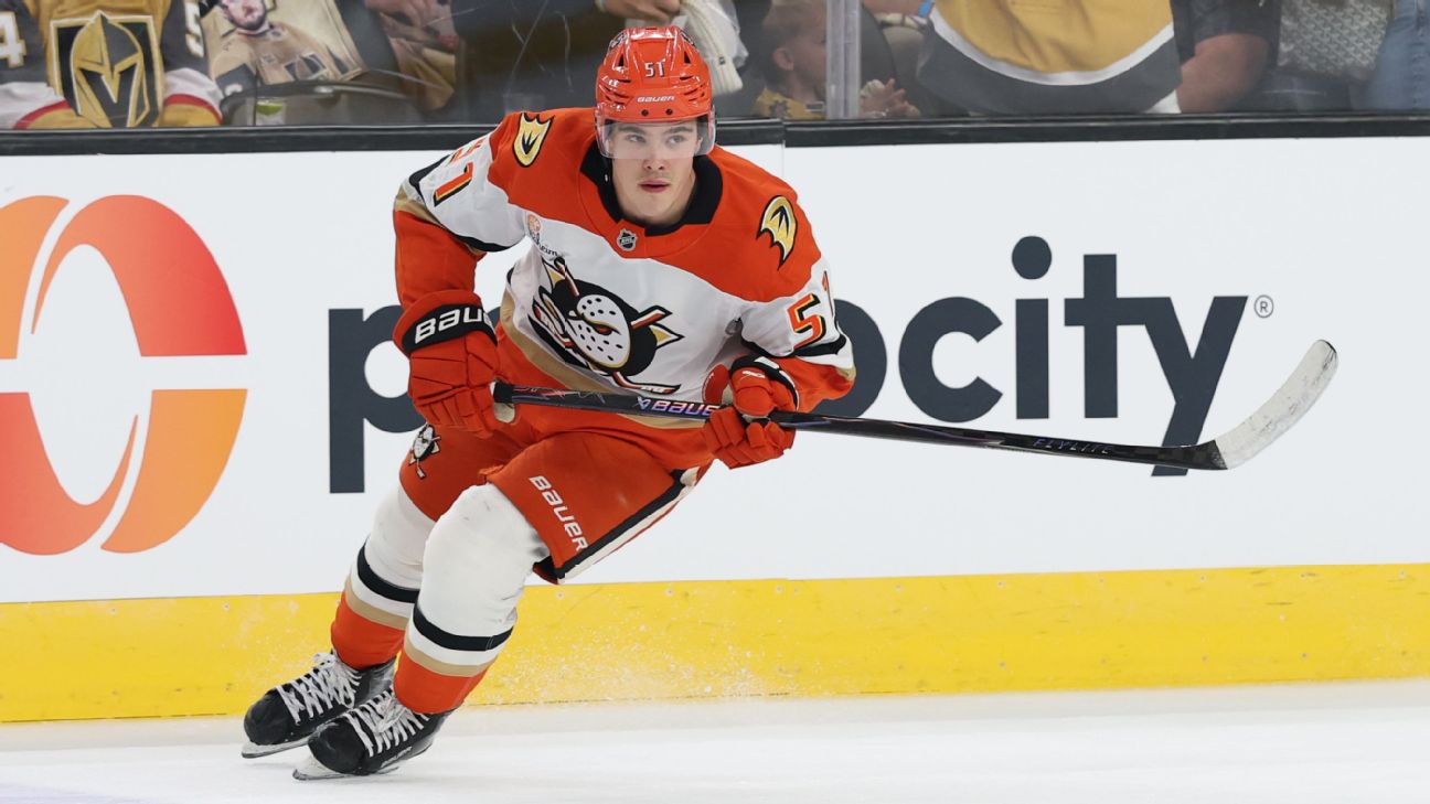 Sabres acquire Olen Zellweger from Ducks for prospect, draft pick