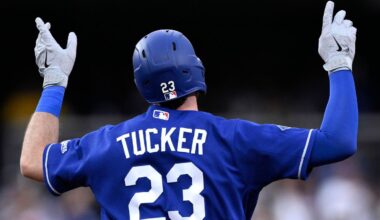 Kyle Tucker bounces back with three hits in Dodgers' win