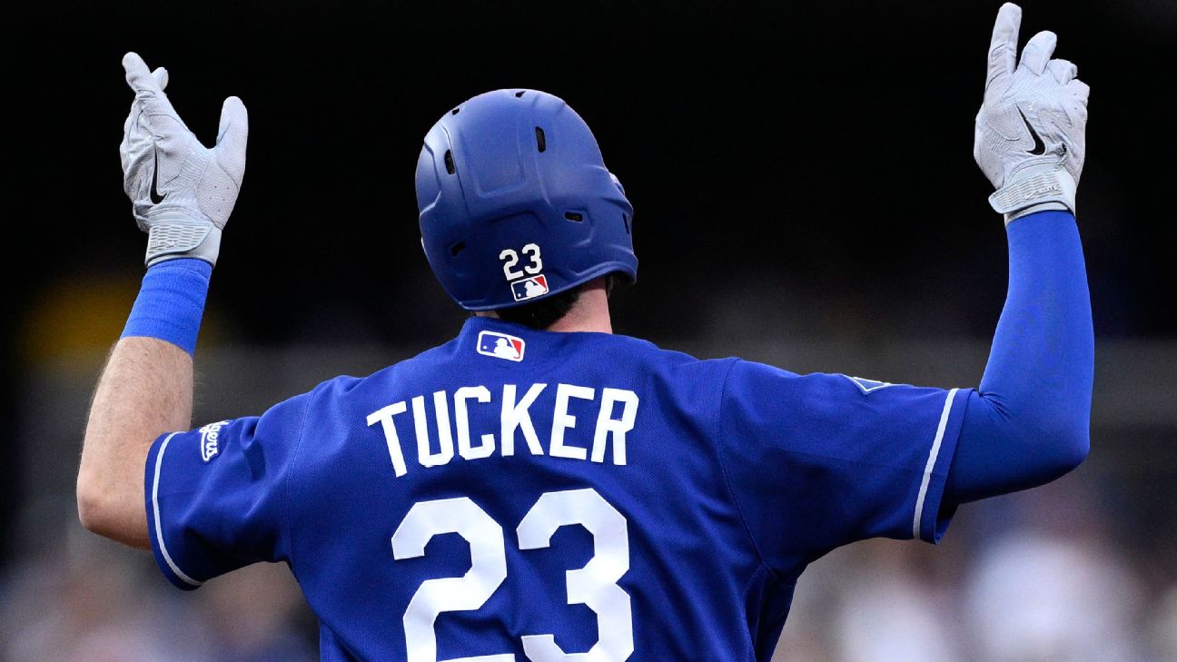 Kyle Tucker bounces back with three hits in Dodgers' win