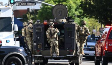 FBI fatally shoots a man holding hostages in a California office building, police say