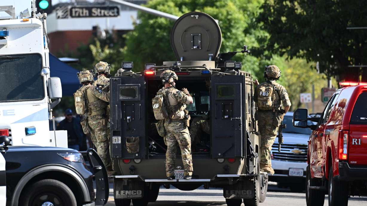 FBI fatally shoots a man holding hostages in a California office building, police say