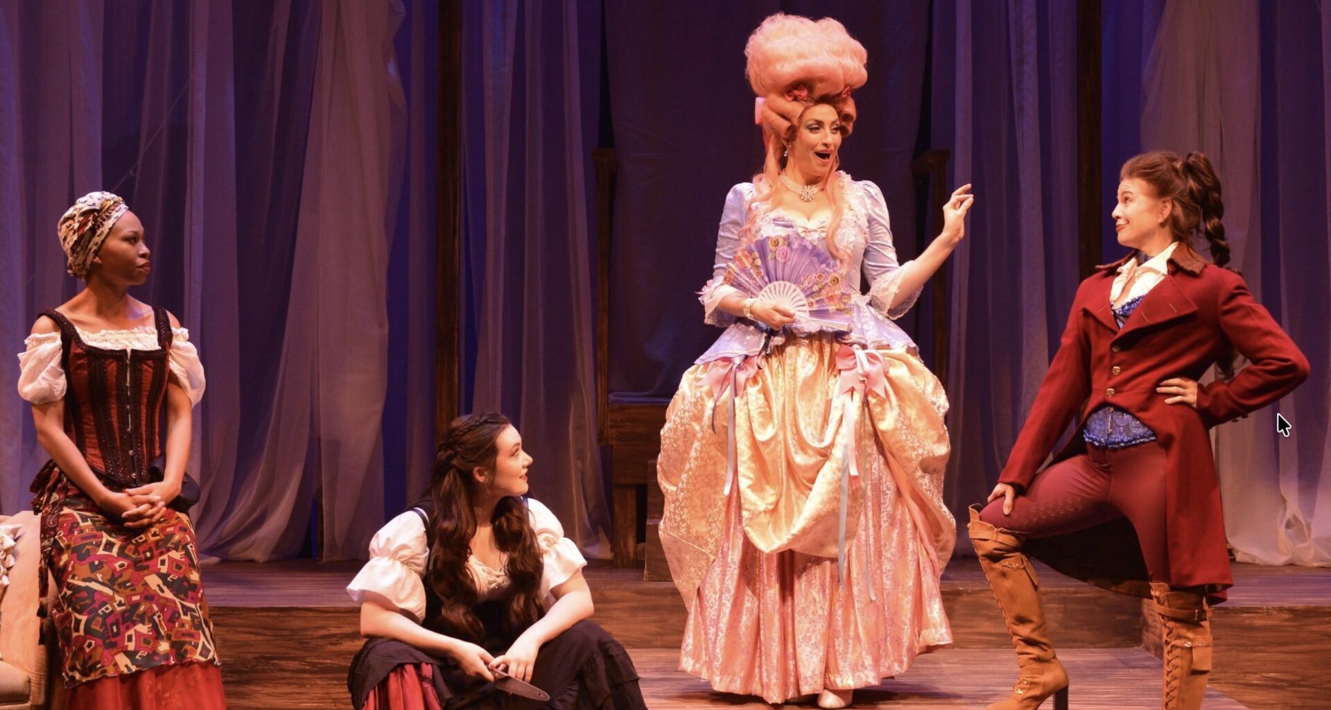 Theater Review: Girls just want to have a story in ‘The Revolutionists’ at International City Theatre • Eat. See. Do.