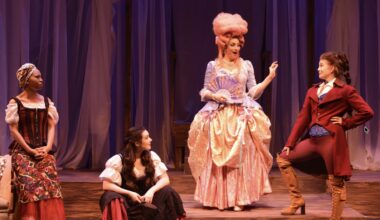 Theater Review: Girls just want to have a story in ‘The Revolutionists’ at International City Theatre • Eat. See. Do.