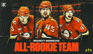 Sennecke Named to NHL All-Rookie Team