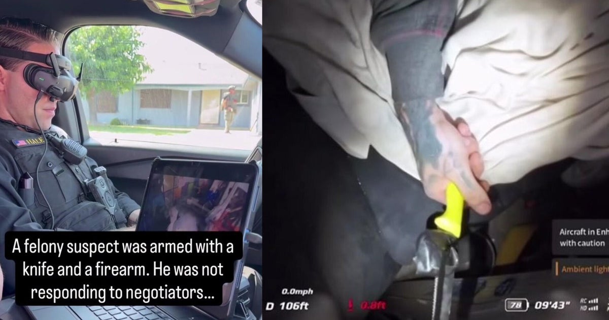 Sacramento County deputies use drone to disarm suspect in standoff
