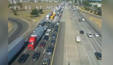 North Sacramento I-80 crash kills motorcyclist near Norwood Avenue