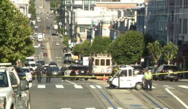 Fleeing theft suspect dead, 2 San Francisco police officers injured after being struck by vehicle