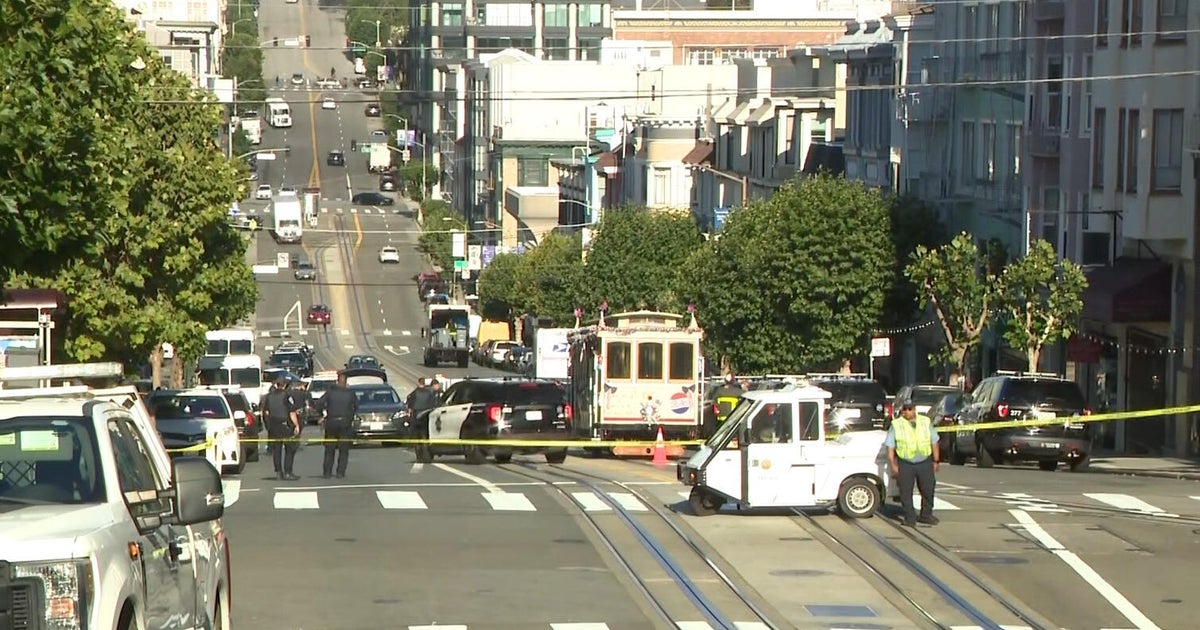 Fleeing theft suspect dead, 2 San Francisco police officers injured after being struck by vehicle