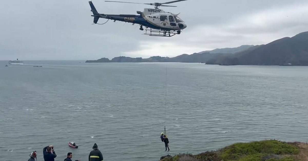 San Francisco cliff rescue