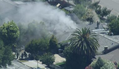 1 injured in 2-alarm house fire in San Jose foothills