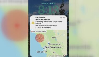 Northern California 5.6 magnitude earthquake prompts ShakeAlerts for over 1 million people