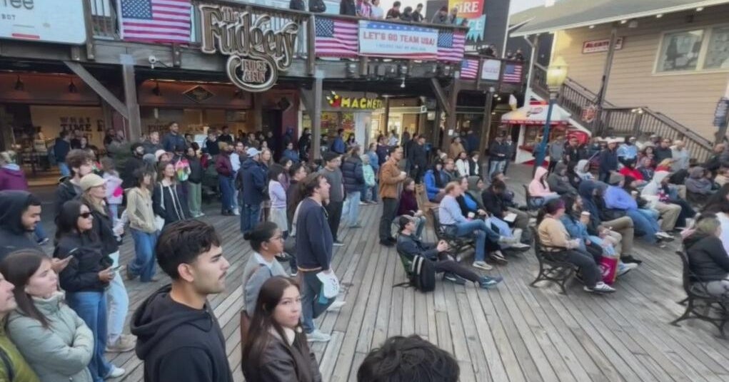 Team USA fans in San Francisco pack Pier 39 watch party ahead of World Cup knockout round
