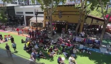 World Cup fans flock to San Jose's San Pedro Square for fun atmosphere