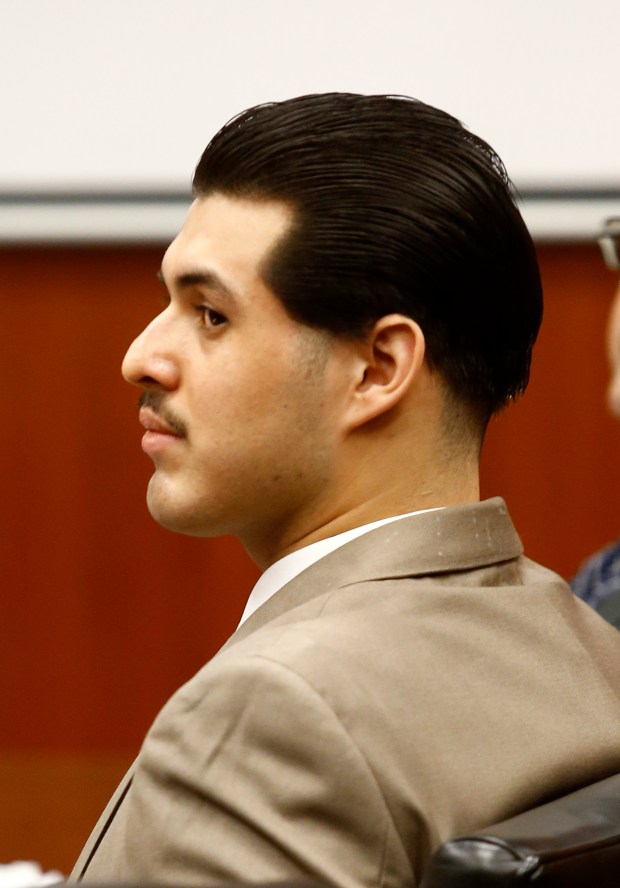 Antolin Garcia-Torres, 22, pleads not guilty to murder during his arraignment at Santa Clara County Superior Court in San Jose, Calif. on Thursday, Feb. 13, 2014. Garcia-Torres had been indicted earlier in the week by a Santa Clara County Superior Court grand jury in connection with the alleged murder-kidnapping of missing Morgan Hill teen, Sierra LaMar. Garcia-Torres was arrested on May 21, 2012, two months after Sierra LaMar's disappearance. (Gary Reyes/Bay Area News Group Archives)