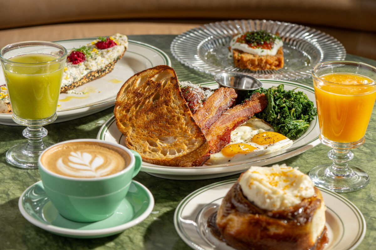 Superba Food + Bread brunch spread