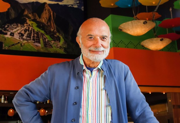 Restaurateur Sami Ladeki owns Roppongi in La Jolla and more than a dozen Sammy's and Toasted Gastrobrunch locations in California and Nevada. (Eduardo Contreras / The San Diego Union-Tribune)