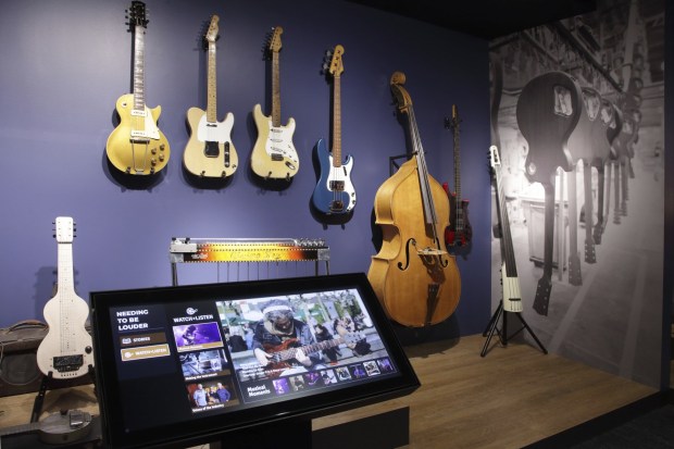 An interactive exhibit at the Museum of Making Music in Carlsbad. The museum will offer free admission on Father's Day for international Make Music Day. (MOMM)