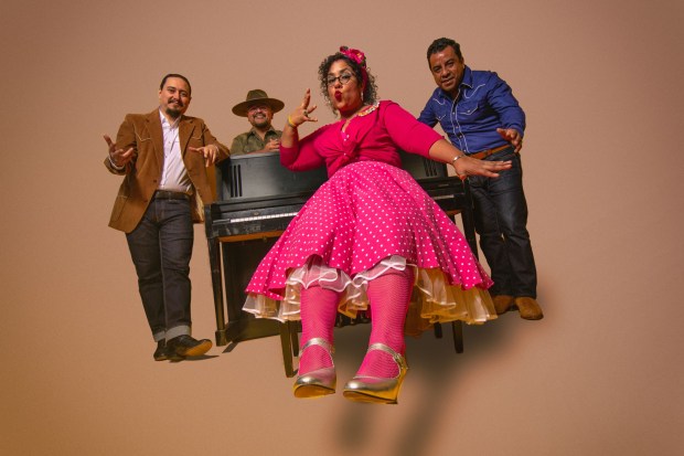 The Grammy Award-winning Latin music group La Santa Cecilia will perform Oct. 23 at UCSD's Epstein Family Amphitheater. (Courtesy ArtPower)