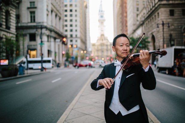 David Kim, the longtime concertmaster for Philadelphia Orchestra, has been appointed the permanent concertmaster for the Mainly Mozart All-Star Orchestra Festival, which returns to La Jolla June 17-27. (Allie Skylar)