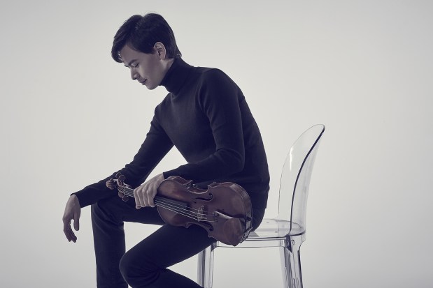 Acclaimed violinist Stefan Jackiw will perform June 26 with the San Diego Symphony at the Rady Shell at Jacobs Park. (Sangwook Lee)