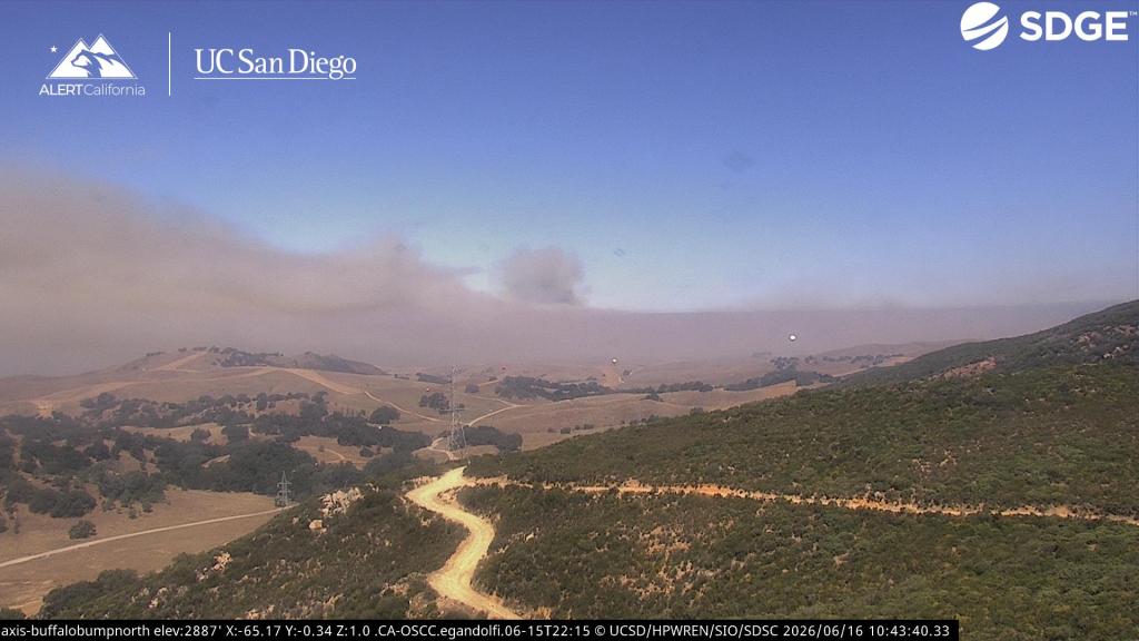 Brush fire on Camp Pendleton spreads into Cleveland National Forest – San Diego Union-Tribune