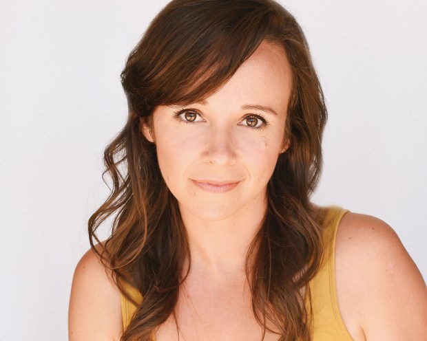 Megan Carmitchel stars as LV in Backyard Renaissance Theatre's "The Rise & Fall of Little Voice." (Megan Carmitchel)