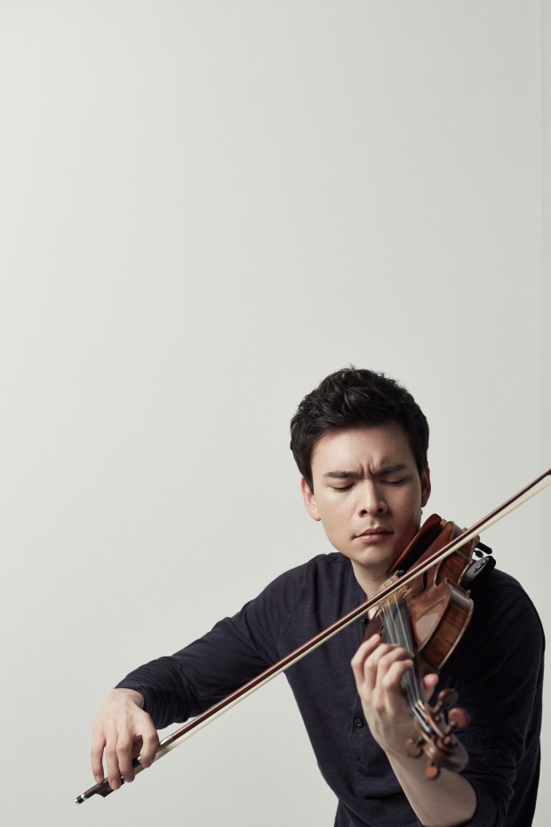 Acclaimed violinist Stefan Jackiw will perform June 26 with the San Diego Symphony at the Rady Shell at Jacobs Park. (Sangwook Lee)