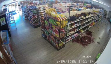 Videos show shaking, damage from California 5.6 quake