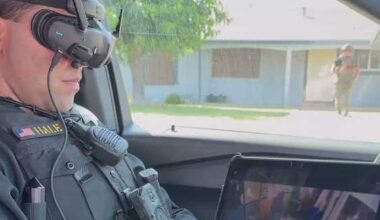Sacramento sheriff's deputy uses drone to disarm man with knife