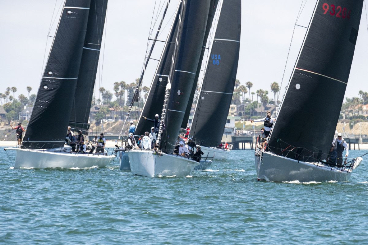 Moving Day at Ullman Sails Long Beach Race Week • Live Sail Die