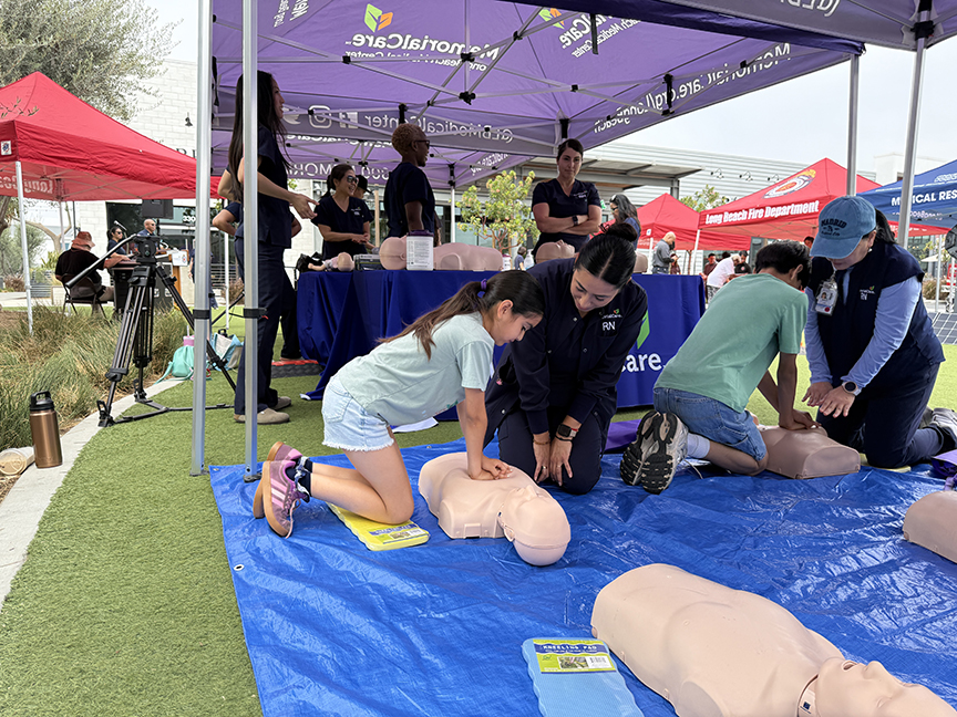 Long Beach Medical Center and LBFD host free, hands-only CPR training as community bystander response remains below 50% • Brand stories