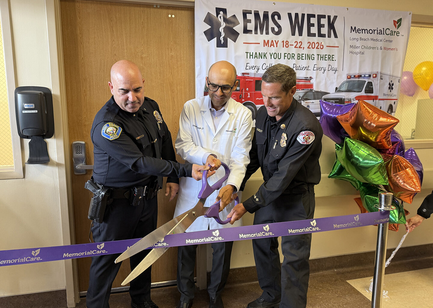 Long Beach Medical Center and Miller Children’s & Women’s Hospital celebrate EMS by creating space for first responders • Brand stories