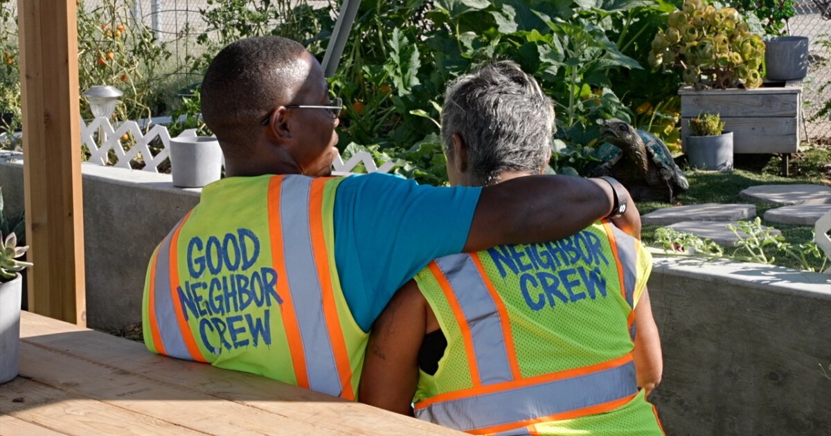 Clients at CAPK's Safe Camp work to break stigma around homelessness