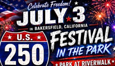 US 250 Tour celebrates America's 250th with free Bakersfield festival