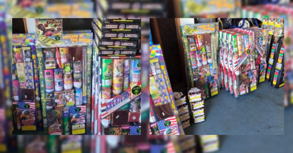 Bakersfield police seize more than 340 pounds of illegal fireworks, arrest man