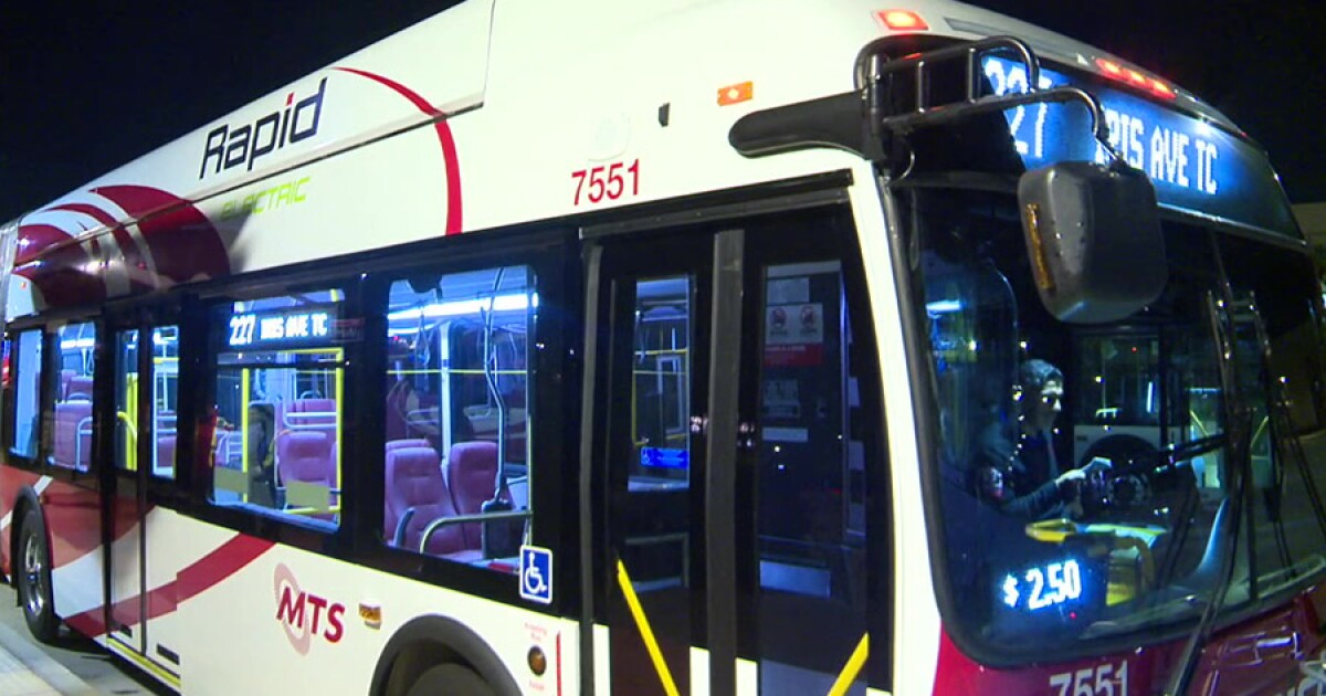 Man sentenced to 26 years for stabbing MTS bus driver in Escondido