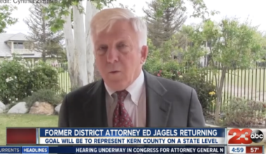 Ex-Kern County DA Ed Jagels arrested on suspicion of DUI