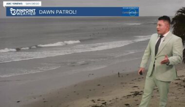 San Diego stays cool for Father’s Day weekend before next week’s heat arrives