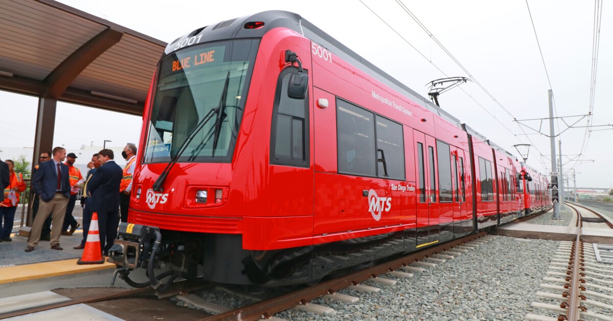 Pedestrian killed in MTS trolley collision near Old Town Transit Center