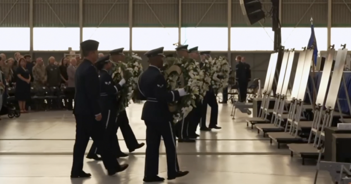 Edwards AFB honors 8 killed in B-52 crash at memorial service
