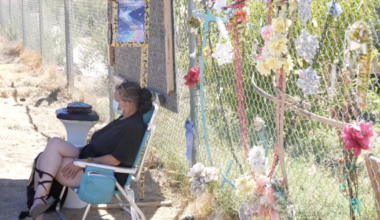 Mother marks 10 years since daughter's killing with memorial wind phone