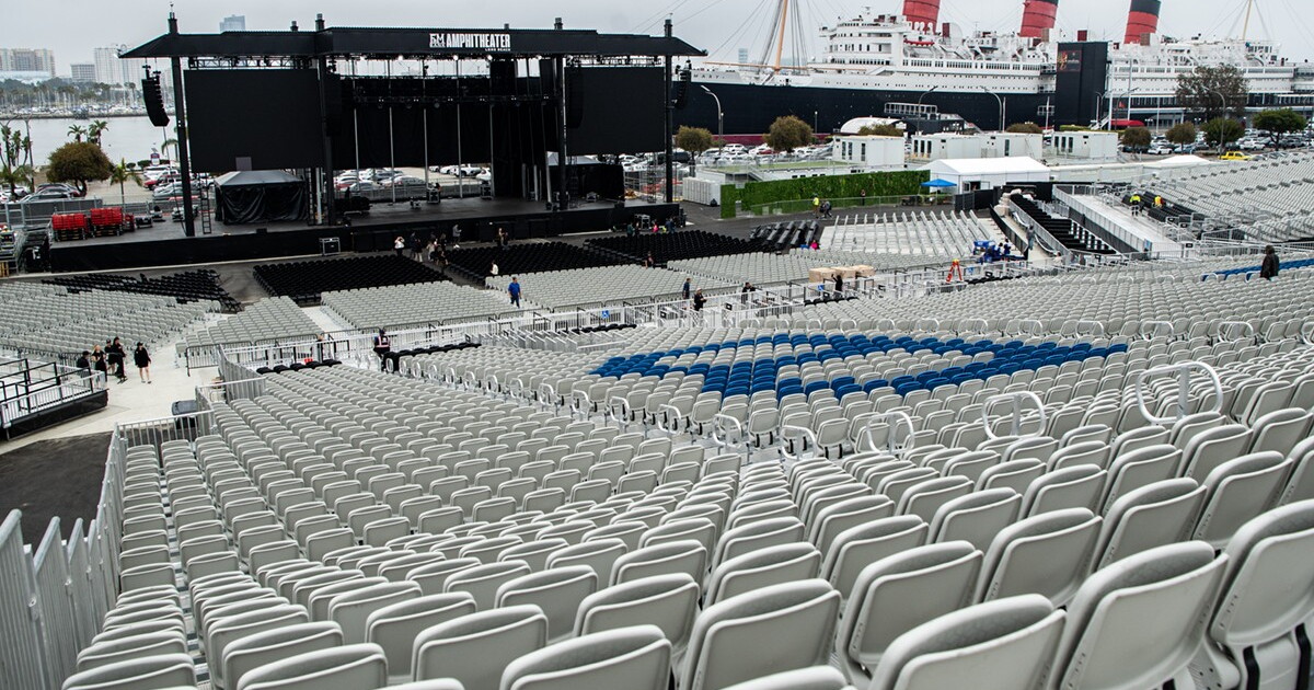 Long Beach amphitheater