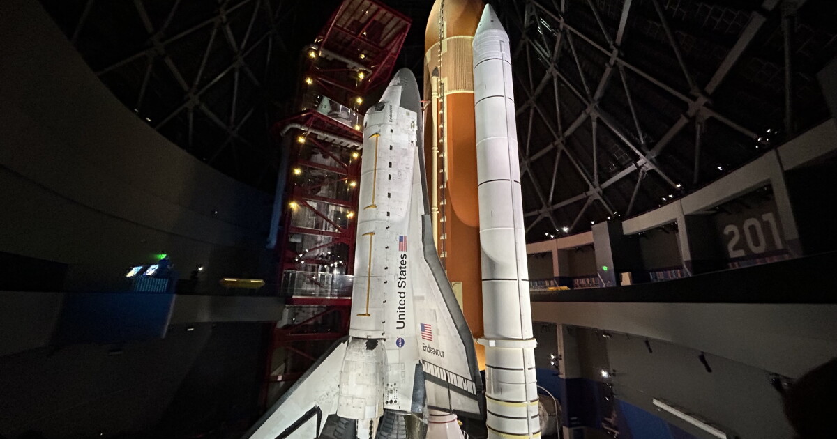 California Science Center visitors will see space shuttle Endeavour in launch position this fall