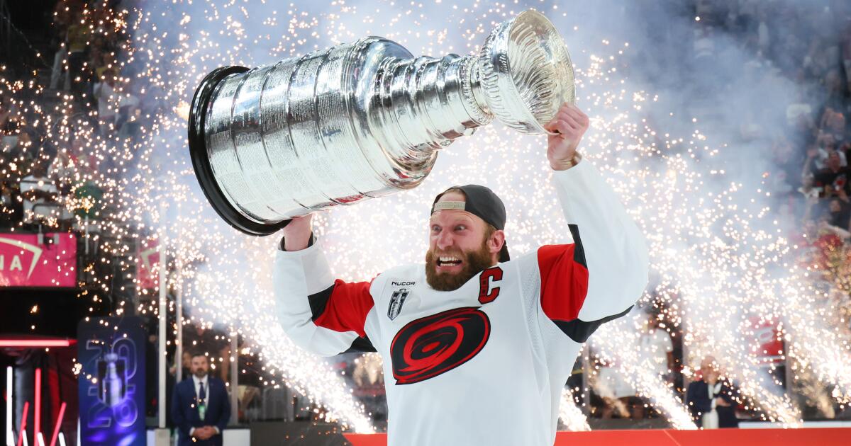 Carolina Hurricanes defeat Vegas for franchise's second Stanley Cup