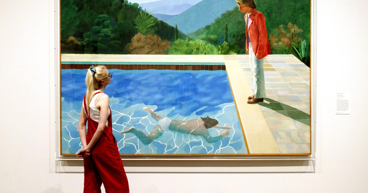 Contributor: David Hockney's paintings gave the world a vision of L.A.