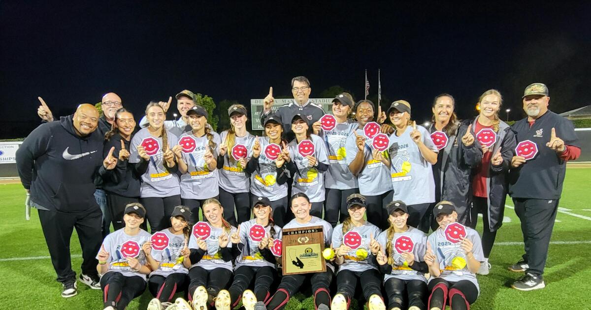 Final top 20 high school softball rankings for 2026