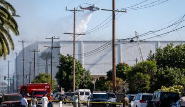 Latest Boyle Heights shelter-in-place order lifted in massive warehouse fire