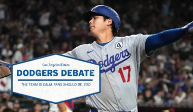 Dodgers Debate: The team is calm,fans should be, too