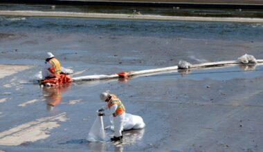 Water from Boyle Heights fire carries foam into L.A. River